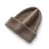 Real Cashmere Winter Hat for Women Cashmere Knitted Hat Fashion Warm Soft Beanie Hats Solid Adult Cover Head Cap
