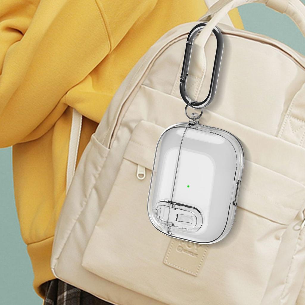AirPods Pro1 protective case is suitable for Apple earphone case, transparent protection + buckle AirPods 1 earphone cover