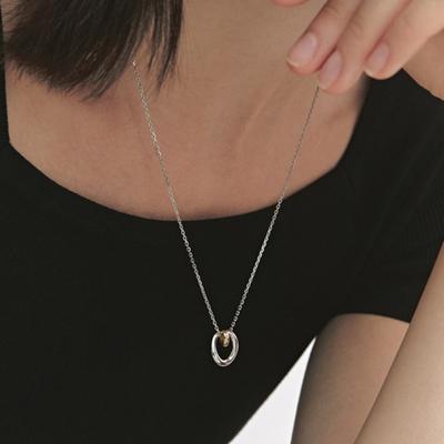 Hyeres-lor Etreve Zilver (C) Opmerking Dubbele Ketting HL6N45625C9550