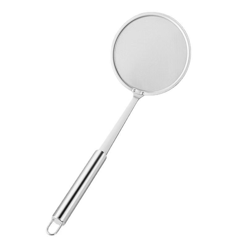 304 Stainless Steel Mesh Frothing & Oil Skimming Spoon