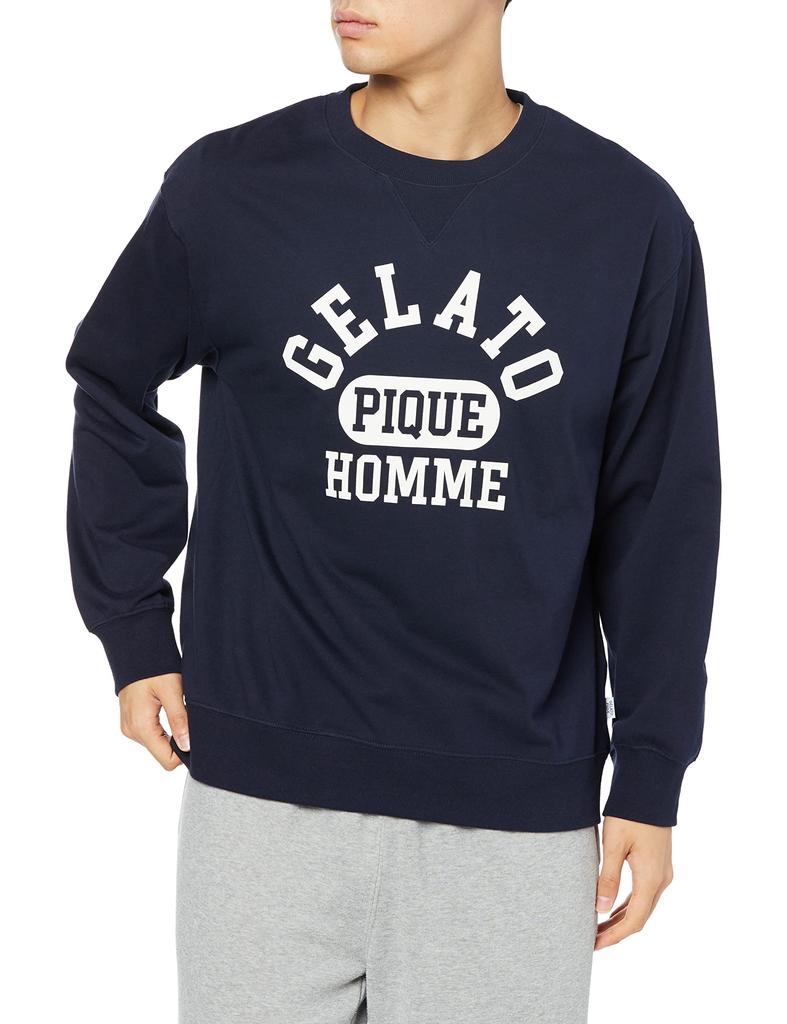gelato pique Homme College Logo Pullover PMCT224921 NVY M Men's