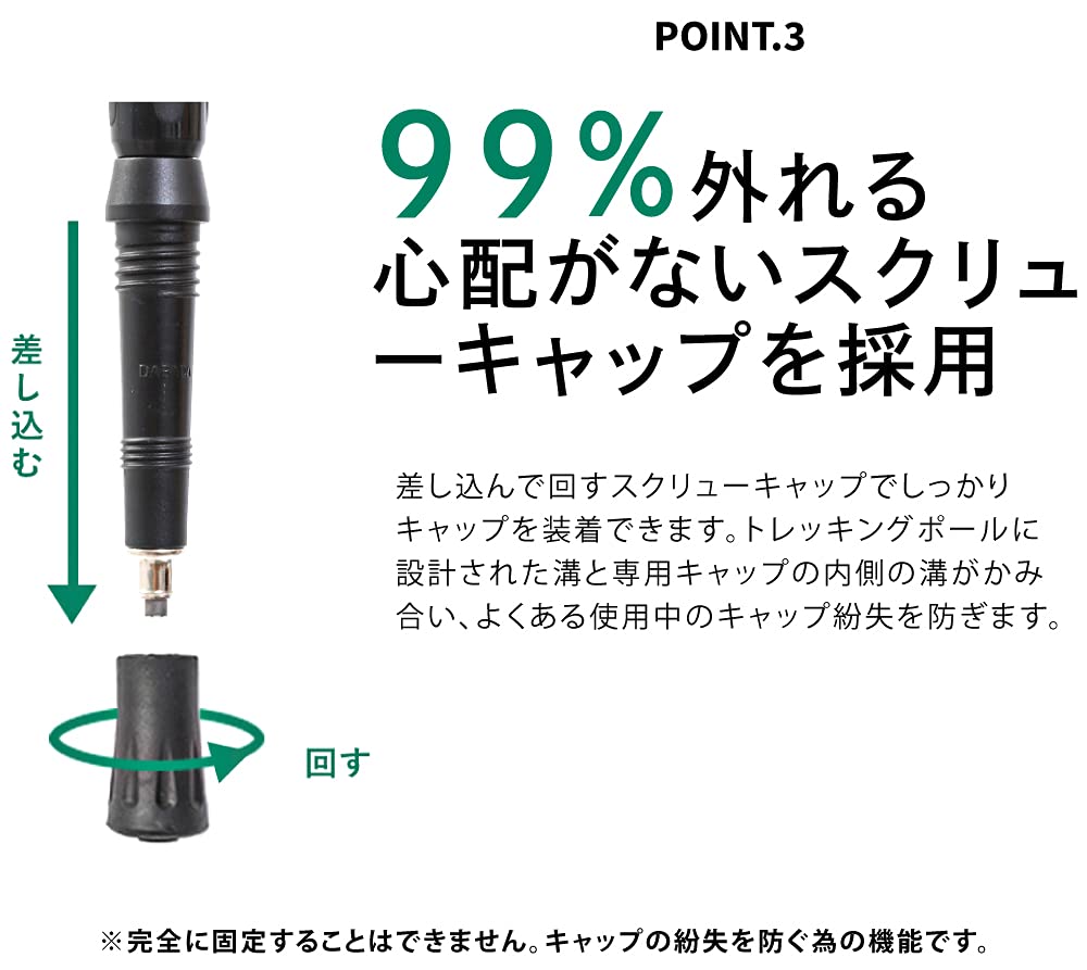 DABADA Trekking Pole Carbon Ultra Light Set of 2 with Amazon Exclusive Kit 175g Minimum Anti-Shock [Lightweight 61cm] (Carbon Yellow)