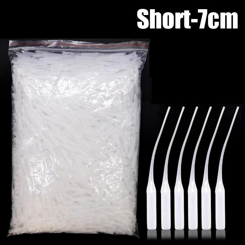 

500/100x for 401 502 Glue Bottle Glue Dropper Extender Precision Applicator for Crafting Lab Extension Catheter Transfer Liquid 100pcs