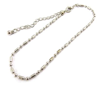 [K0297] - Silver 'Choreography' Anklet
