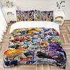 Adventure Fantasy Land Printed 3pcs Bedding Set Soft Microfiber 1 Duvet Cover And 2 Pillowcases Home Bedroom Decor Xmas Gift K1595