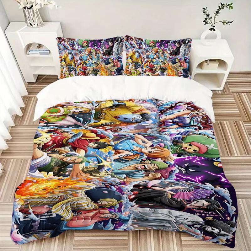 Adventure Fantasy Land Printed 3pcs Bedding Set Soft Microfiber 1 Duvet Cover And 2 Pillowcases Home Bedroom Decor Xmas Gift K1595