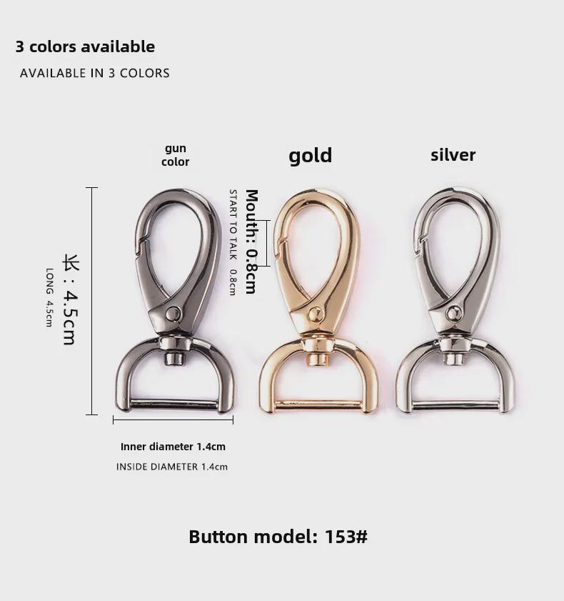 MHS-A-25 Shiny Patent Leather Black Adjustable Shoulder Crossbody Bag with Pin Buckle