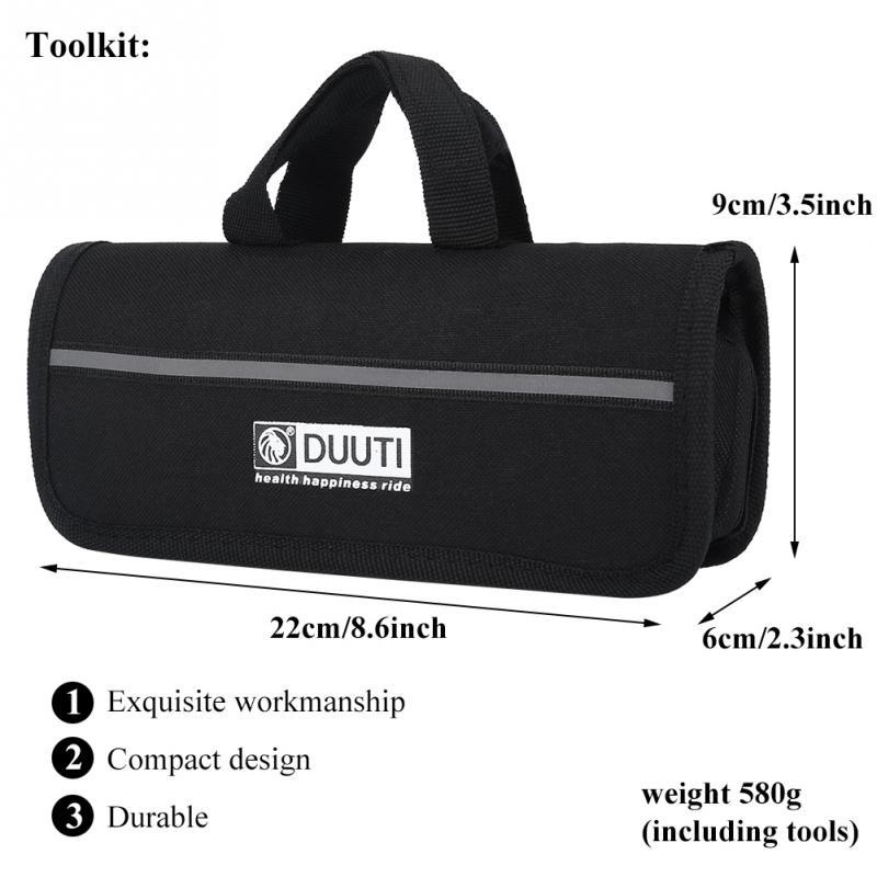 Buy DUUTI Mountain Bike Repair Kit Tool Storage Bag for Cycling