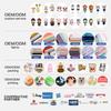 Hot Sale Cute Popular Customization  Super Soft PP Cotton Animal Rabbit Plush Toys Birthday Stress Relief