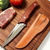 Professional Boning Knife, Ultra Sharp Stainless Steel Curved Blade Kitchen Knife for Meat, Poultry, Fish Deboning & Trimming