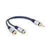 Adapter jack 3,5 stereo wtyk - 2x jack 3,5 stereo gniazdo vitalco (a1)