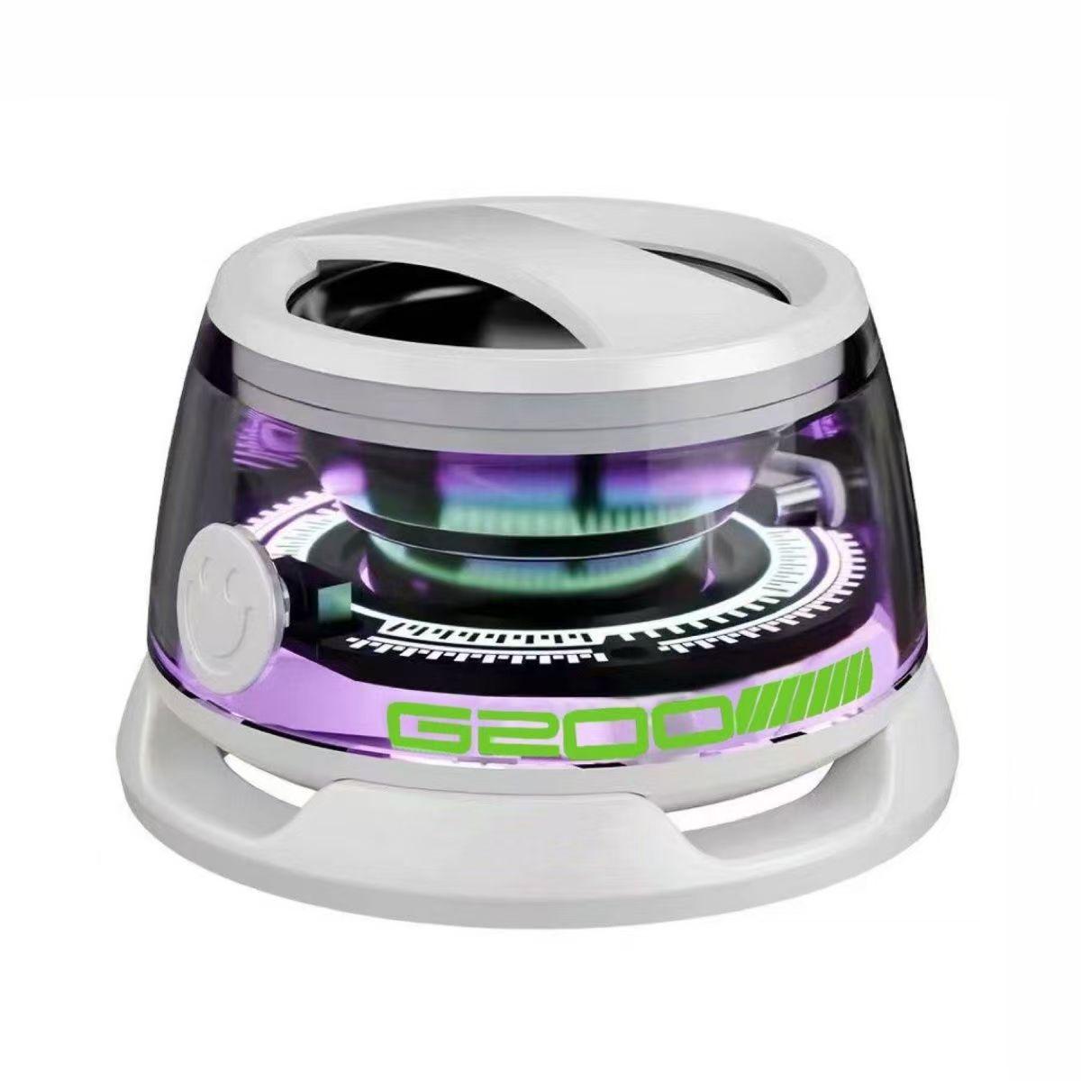 

Portable G200 Magnetic Desktop Speaker with Colorful Lights and Subwoofer