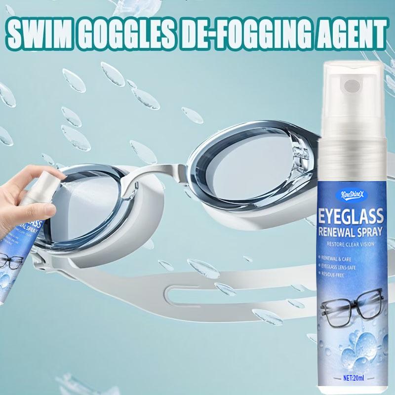 Anti-Fog Spray for Goggle - Long-lasting Clarity,Fog Prevention for Swimming,Diving - Safe for Contact Lens Wearers and Athletes