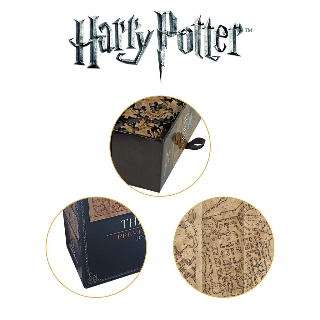 Noble Collection - Puzzle Harry Potter - Carte Du Maraudeur 1000Pcs - 0849421004491