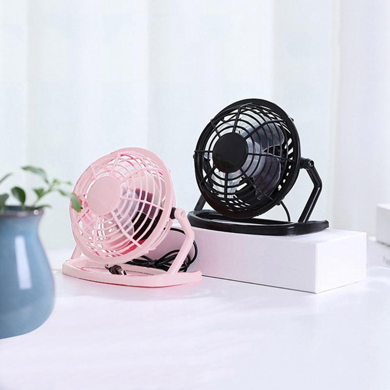 Rotatable 4 Inches Usb Desktop Mini Cooling Silent Fans For Office Laptop Computer Notebook Pc Summer Air Cooler