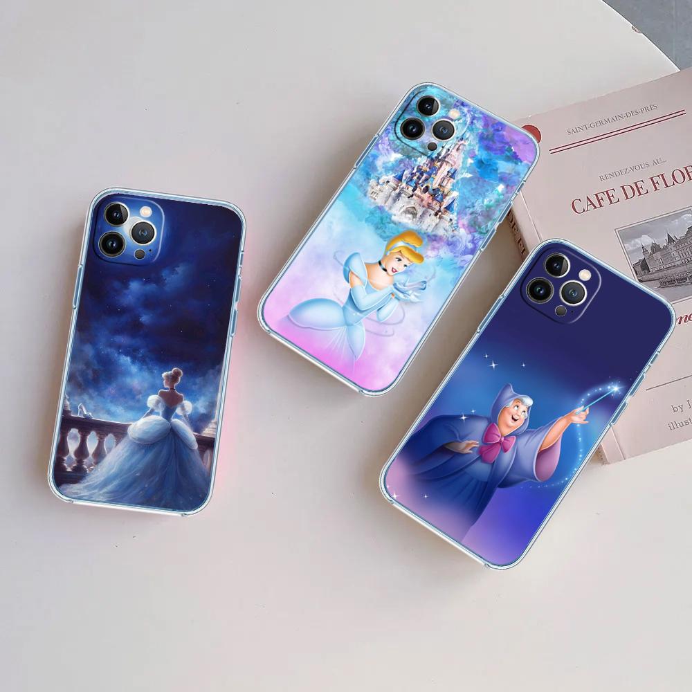 CJ36 Disney Cinderella Phone Case for Motorola Moto Edge 20 30 40 50 S30 Fusion Ultra Pro Neo Lite + G200 G23