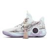 Nike Trey 5 Vintage Basketball Shoes Unisex Mid top White/Purple/Pink DJ6922-100(Team237-)