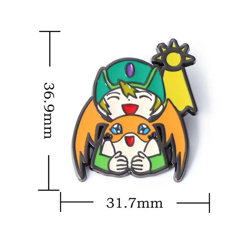 Anime Enamel Lapel Pins for Backpacks Accessories Badges for Jewelry Brooch Gifts