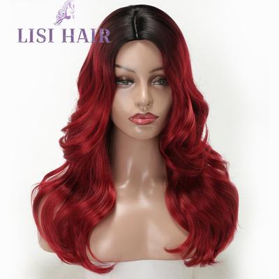 Sexay Burgundy Ombre Body Wave Human Hair Weave 4 Bundles Red Dark