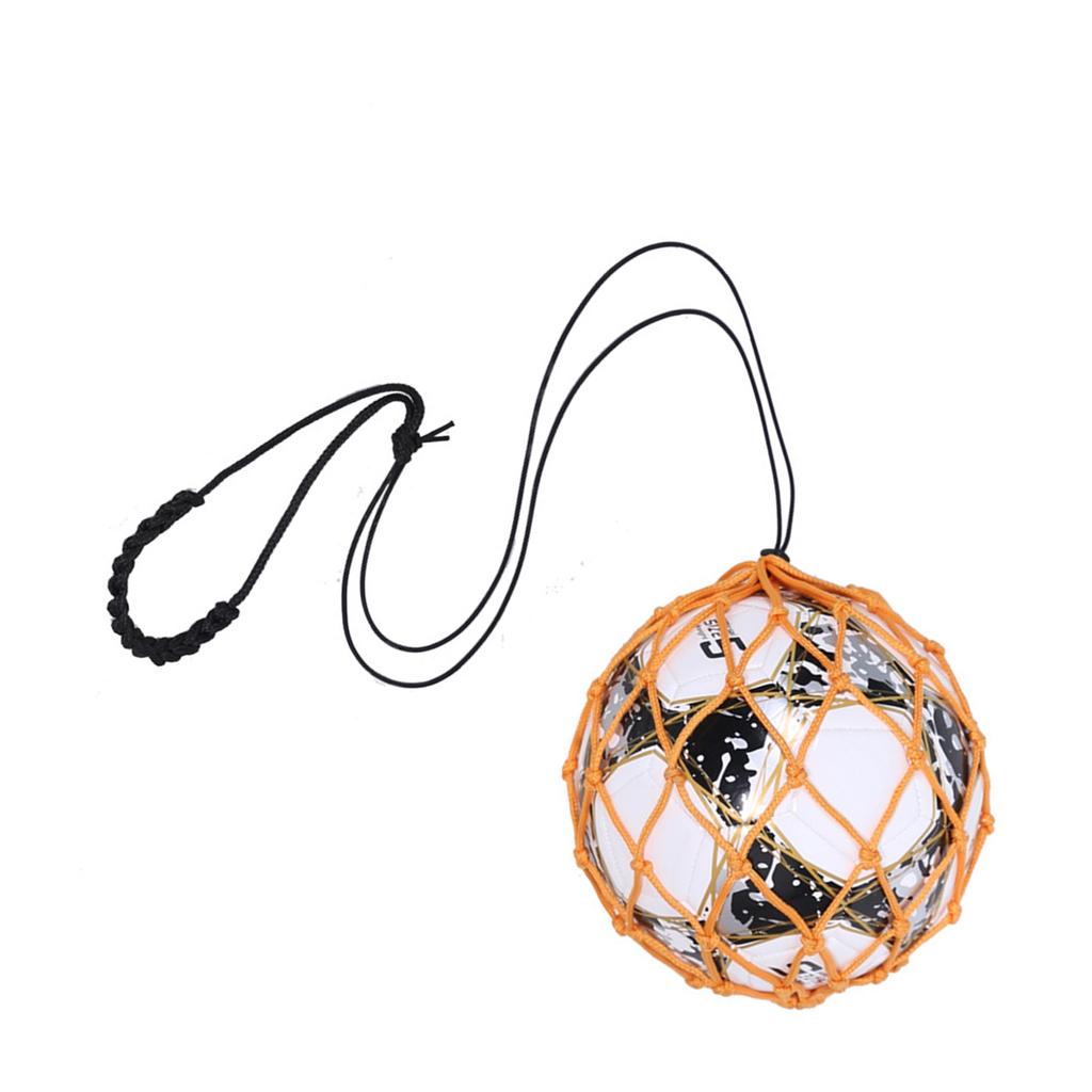 Football Kick Trainer Soccer Kick Mesh Bag Soccer Ball Training Net Bag Soccer Return Trainer Net Practice Training Aid