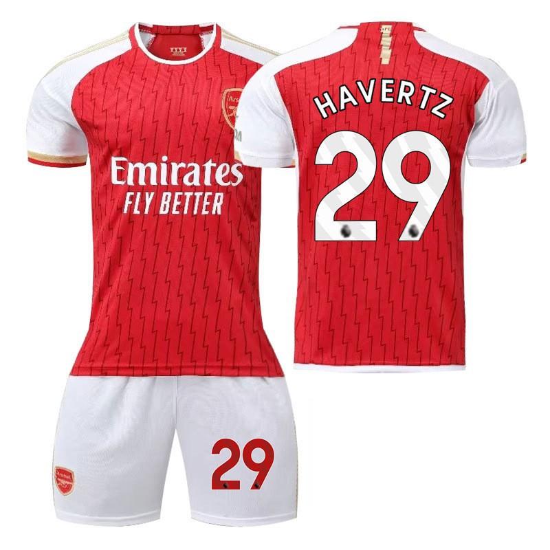 2324 Arsenal's Home Football Uniform Set Jersey No. 8 Udgau 7 Saka Player Version Fan Team