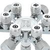 CO2 Splitter Regler Separator Verteiler für Aquarium Tragbar Robust Magnetventil