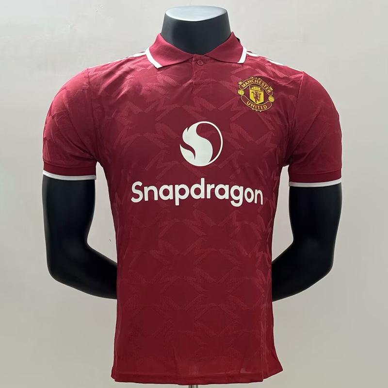 2526 New Player Edition Manchester United Manchester City AC Miami Chelsea Short Sleeve Top Special Edition Casual Football Uniform