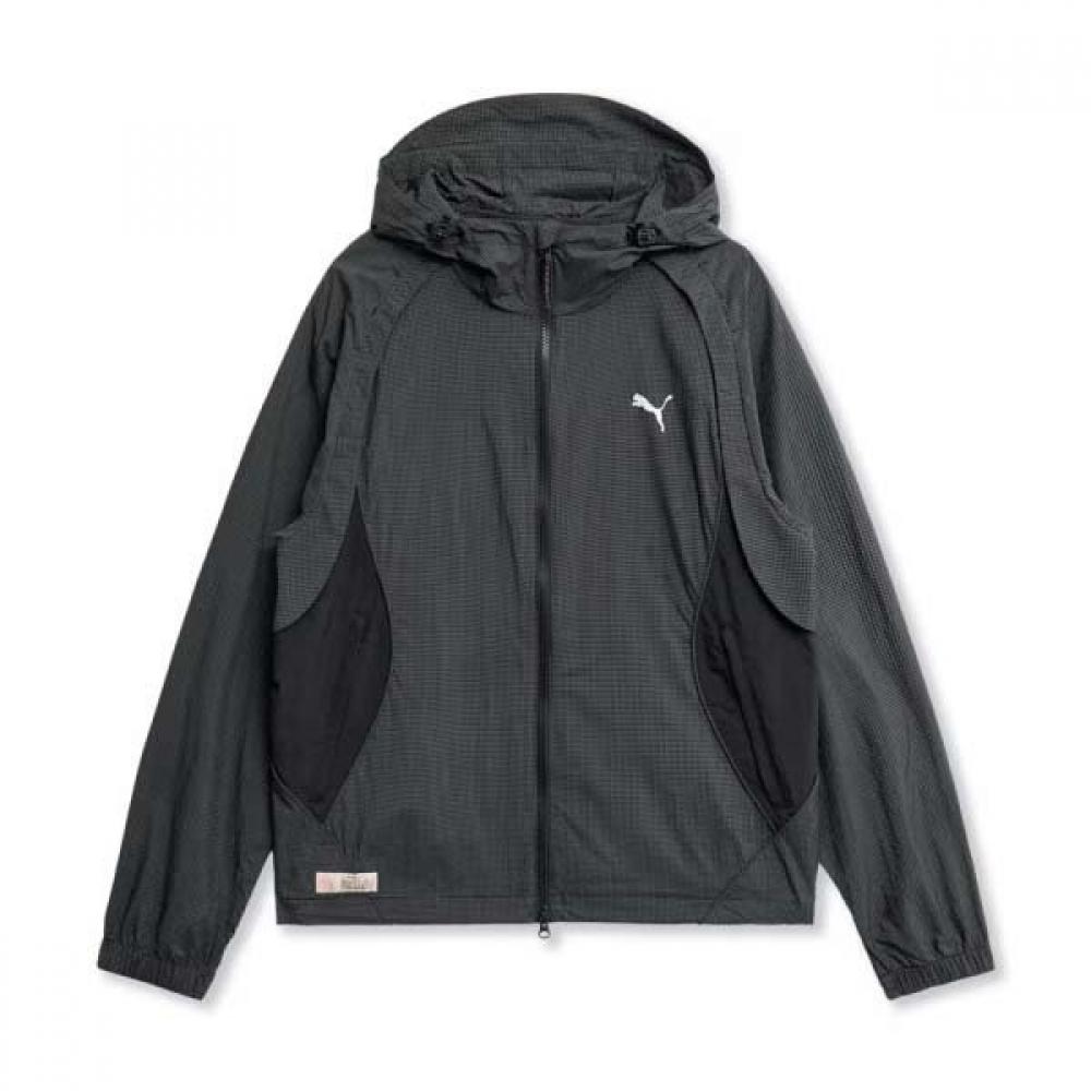 PuMa Men S Woven Hoodie Jacket M 02 PUMA Black/XXL(110)