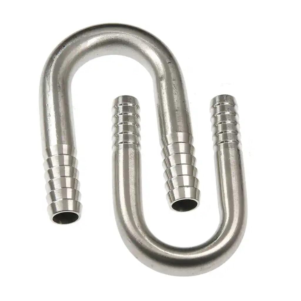 1 Stück 6mm 8 10 12 16 20 25mm Schlauchanschluss 304 Edelstahl U