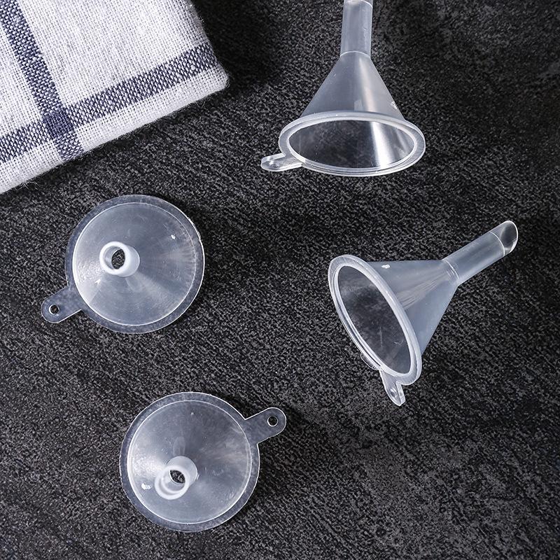 Transparent Plastic Kitchen Funnel for Liquid Dispensing