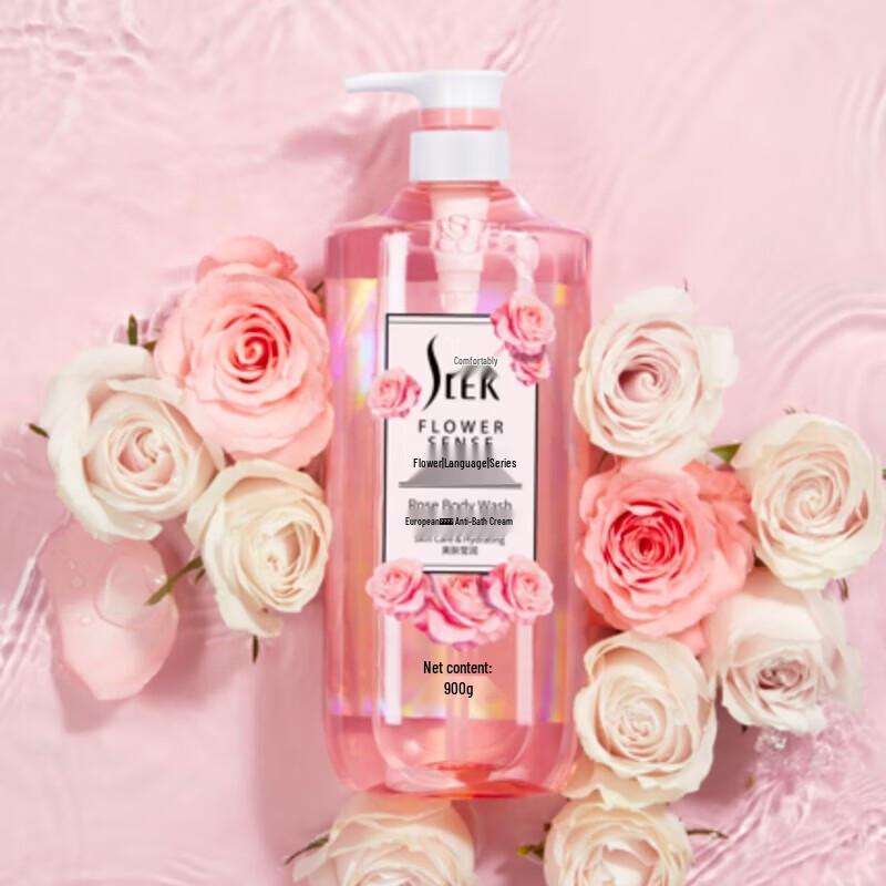 Slek Rose Luxury Fragrance Shower Gel