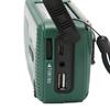Hand Crank Solar Radio AM FM SW1 SW2 Camping LED Flashlight Multiband Camping Emergency Radio for Outdoor