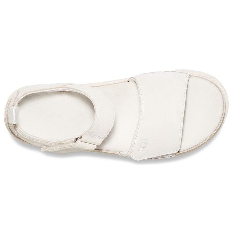 UGG Suede Stylish Sandal Women's Ecru 1117954-WHT