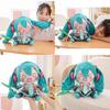 Fufu Hatsune Miku Plush Doll, Short Fur Cartoon Character Toy For Fans, 32cm 0.42kg, Perfect Gift For Youth