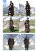 Men's Mid-Length Cotton Padded Jacket - Thickened Winter Coat for 2025 Season