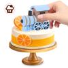 Cute Cartoon Train Cake Topper Birthday Party Decoration Miniature Train Decoration PVC Cupcake Cake Supplies Cupcake Toppers