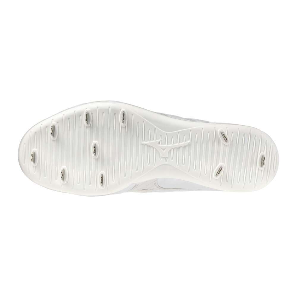 Mizuno Baseball Spikes Mizuno Pro Speed Revo Pro MID 11GM250001 (White/27.0/Men's, Lady's)
