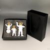3pcs Astronaut Figurines Miniatures Character Spaceman Outer Space Shelf Collectible