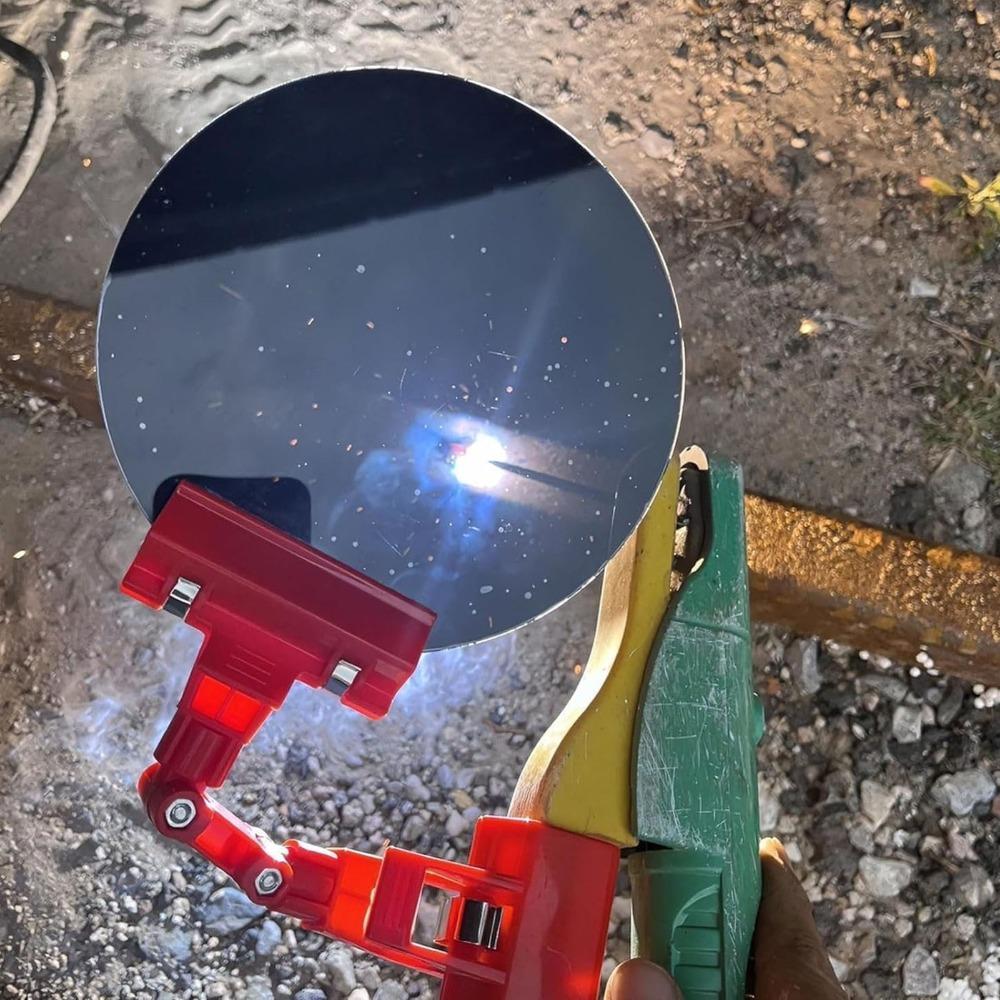Clip On Mount Welding Blackout Panel Flame Retardant Welding Round Cover  MIG Welding