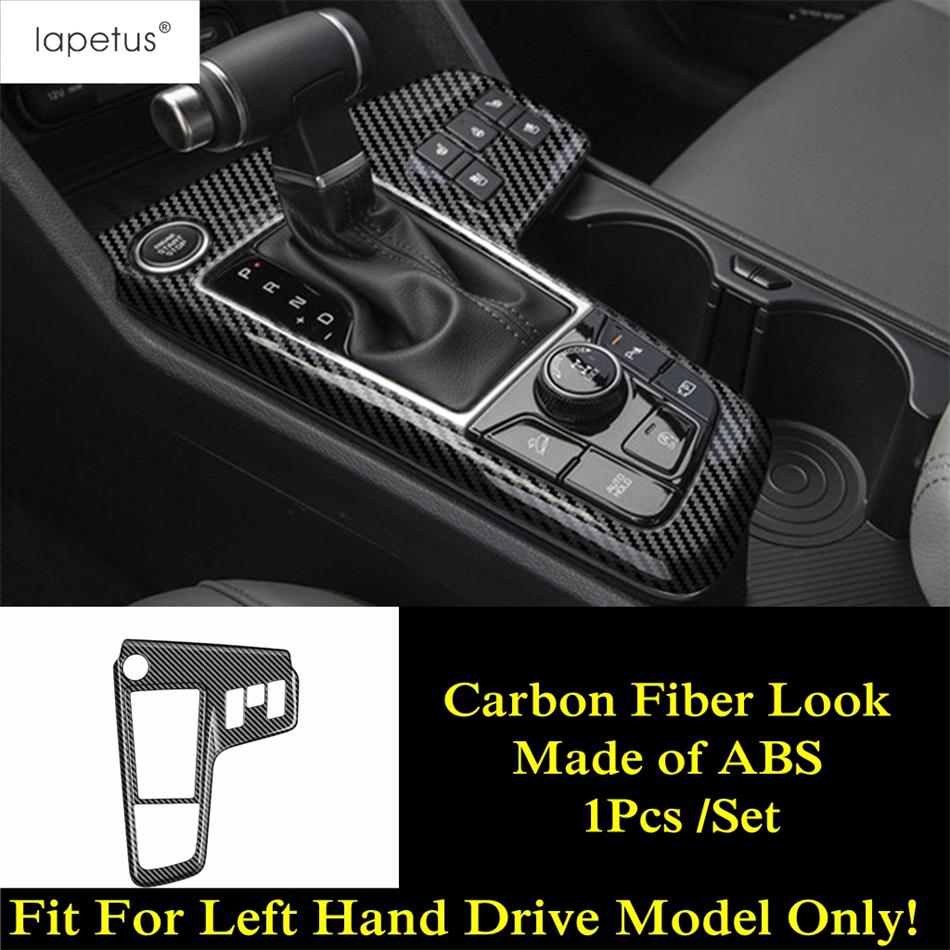 Zentrales Schaltgetriebe Panel Rahmen Dekoration Abdeckung Zierleiste für Kia Sportage NQ5 - 2025 Kohlefaser Zubehör Interieur