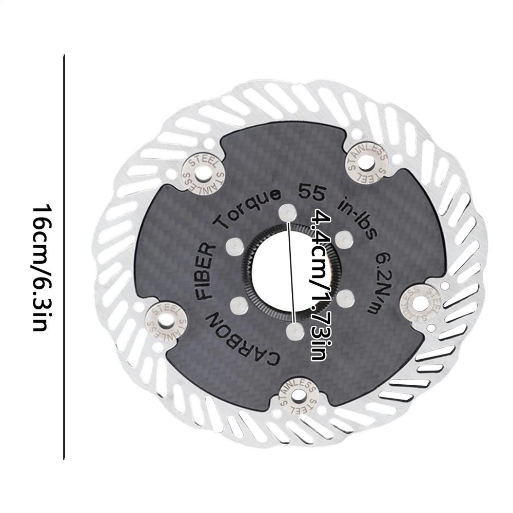 140/160mm Road Bike disc brake Carbon fiber brake discs Bike Rotor Centerlock Brake Rotors For Mountain Road Bicycle parts
