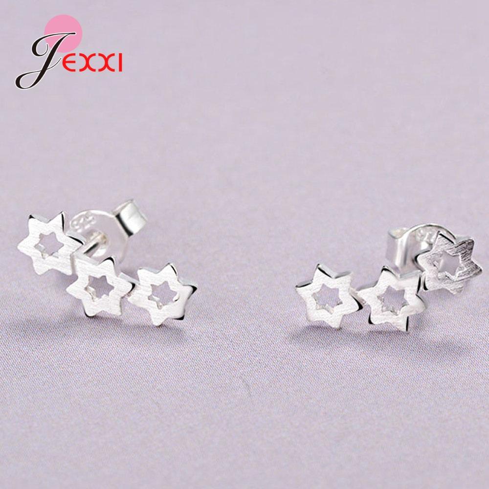 Promotion Sale 11 Option S925 Silver Stud Earring for Little Girl Ear Decoration Birthday Gift 925 Sterling Silver Jewelry