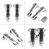 Front Lower Fork Leg Slider Cover Motorcycle LED Light Blinker For Harley FLHR FLHTK FLHX 2014-2026 Touring Electra Road King