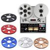 Aluminum 6 Hole Reel With 10.5Inch Empty Tape Nab Hub Disk For Studio Recording Equipment