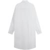 Calvin Klein Ss25 Cotton Loose Minimalist Long Sleeve Dress Women Dresses Moonlight-White 47AB001