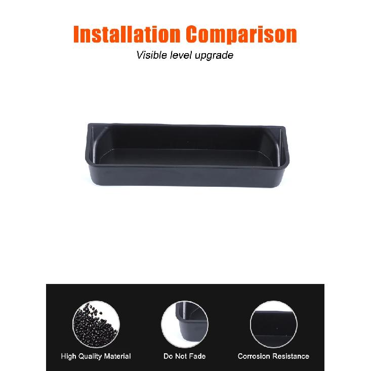 Car Center Console Organizer Tray For Ford Ranger 2023 2024 2025 Interior Accessories Armrest Box Front Storage Box