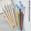 5/10Pcs Silicone Clay Sculpting Tool For Brush Modeling Dotting Nail Art Pottery Clay Tools Diy Carving Sculpting Tools