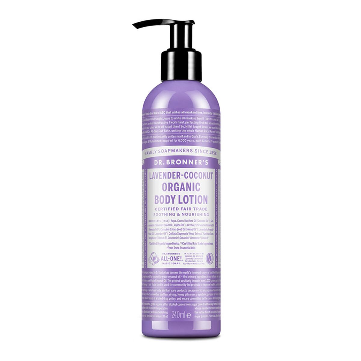

Dr. Bronner s Lavanda-Coconut Body Lotion