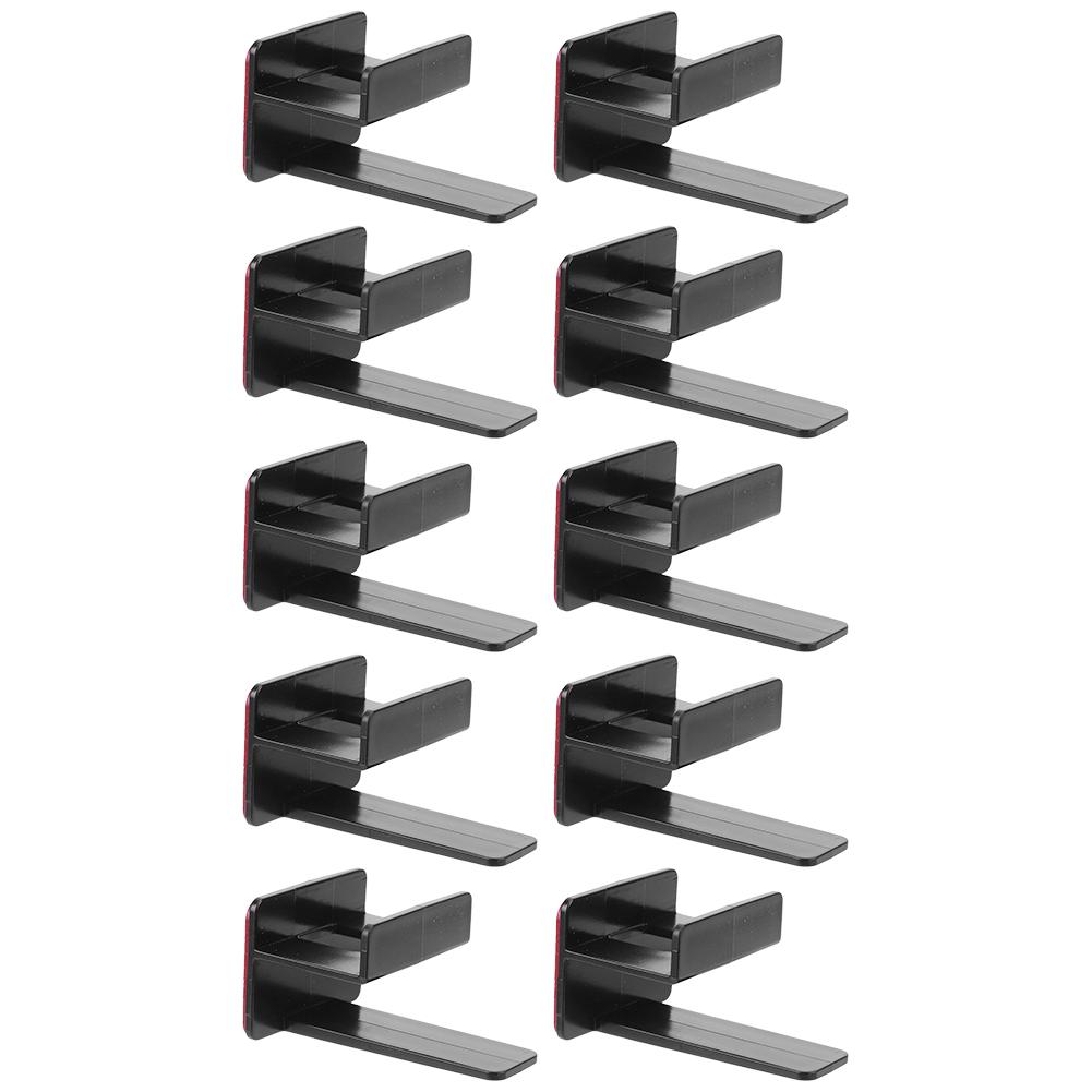 10Pcs Wall Mount Hat Organizer Multi-Purpose Baseball Hat Hangers Modern Caps Hanging Organizer for Home Hat Storage