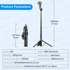 TOKQI C20 Magnetic Selfie Stick Tripod for iPhone Magsafe Hidden Clamp 1/4" Thread Compatible Android Smartphone Action Camera 7